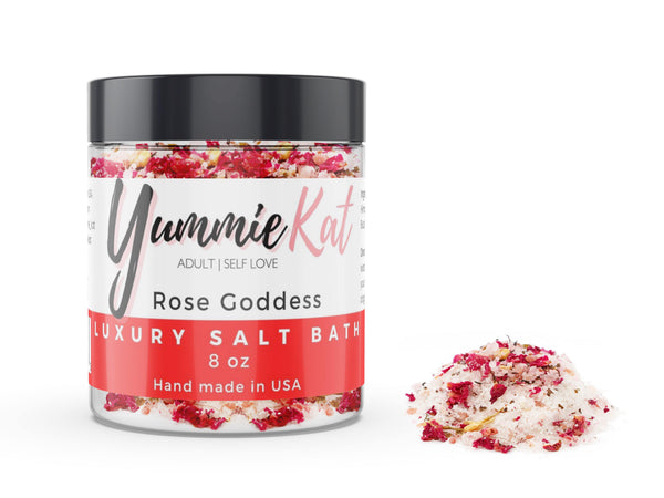 Goddess Rose Salt Bath Soak - Yummie Kat